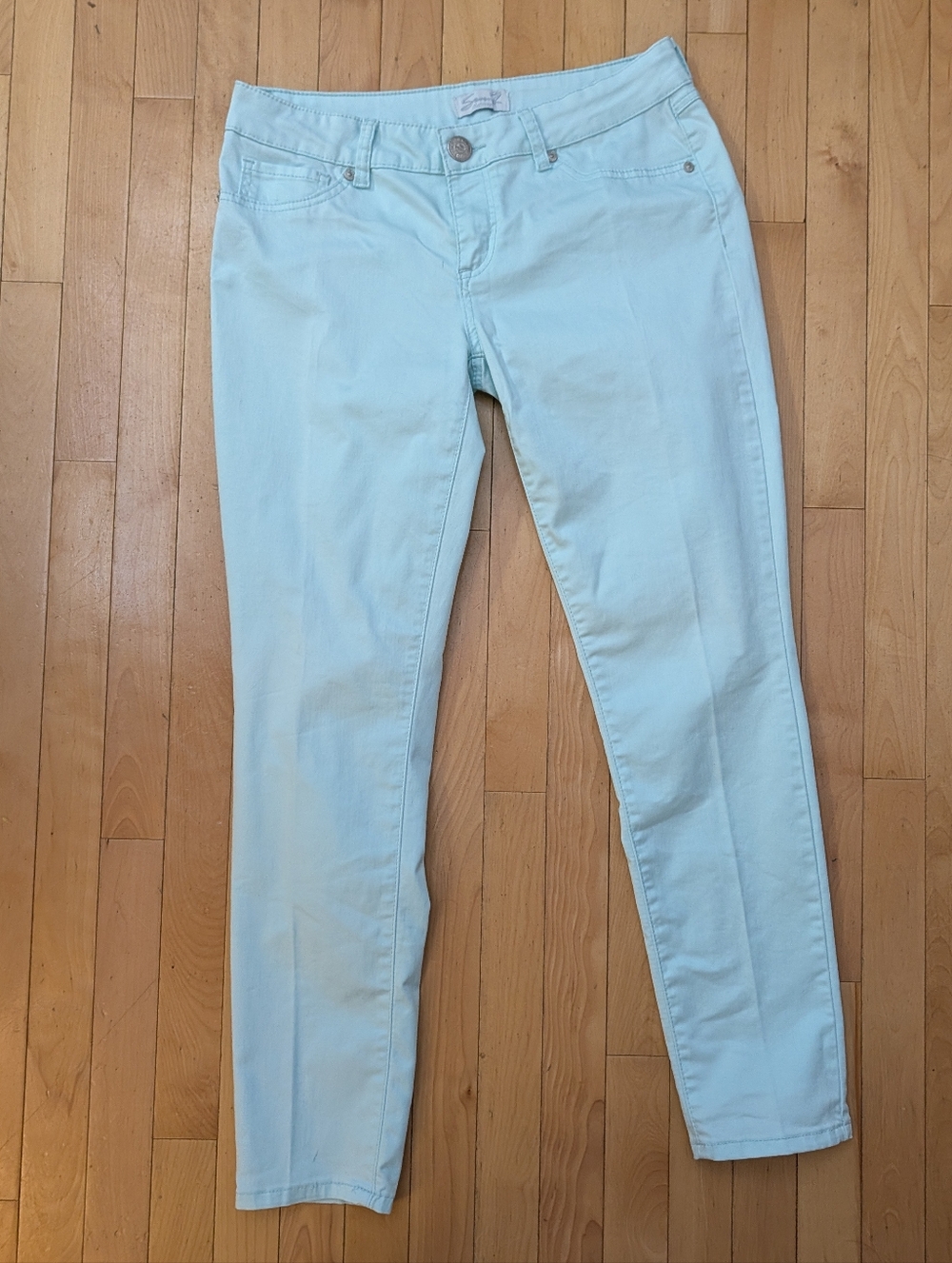 Seven7 Mint Green Skinny Pants